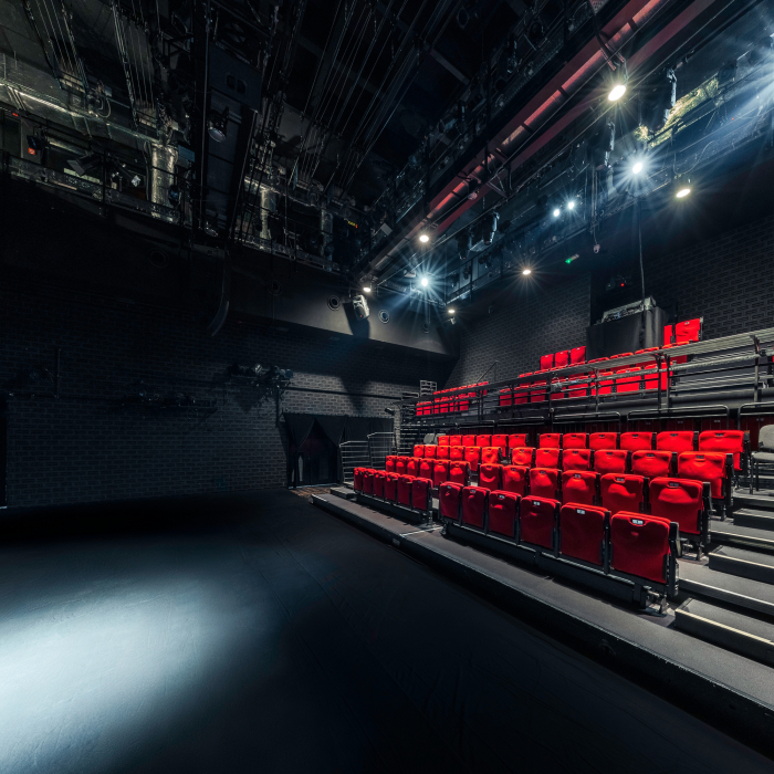 Na zdjęciu widowni Sceny Kameralnej Teatru Polskiego w Warszawie