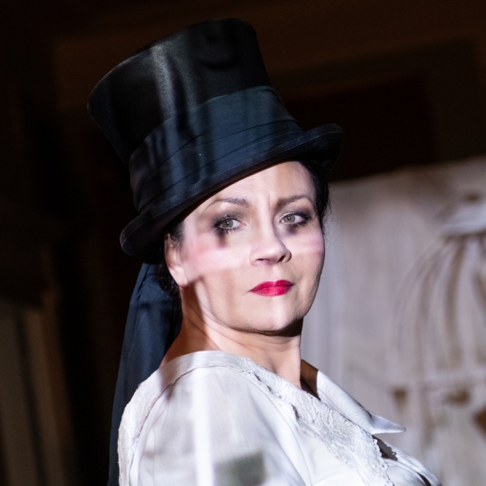 Na zdjęciu Ewa Makomaska w spektaklu Tuwim w Teatrze Polskim w Warszawie