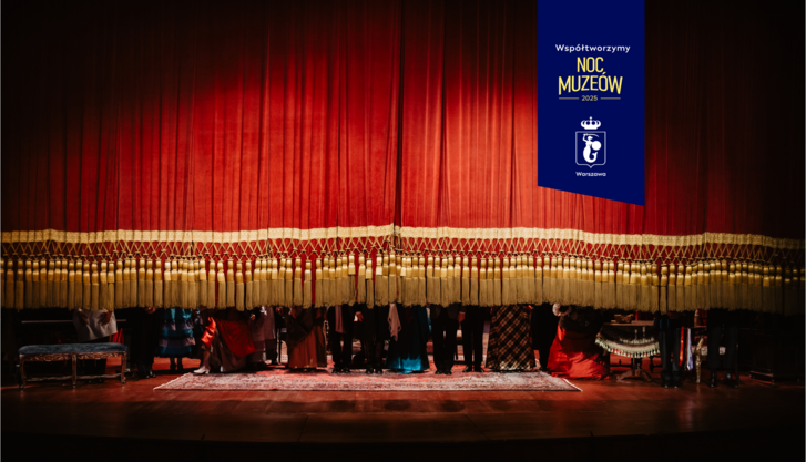 'Noc Muzeów w Teatrze Polskim - kurtyna w górę!' w Teatrze Polskim w Warszawie