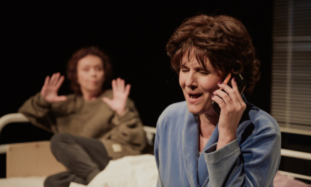 Na zdjęciu aktorki w spektaklu Separatka