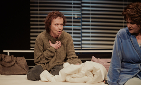 Na zdjęciu aktorki w spektaklu Separatka