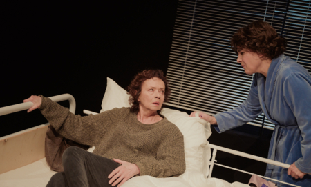 Na zdjęciu aktorki w spektaklu Separatka