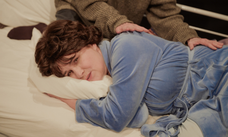 Na zdjęciu aktorki w spektaklu Separatka