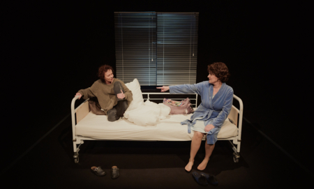 Na zdjęciu aktorki w spektaklu Separatka