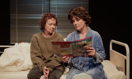 Na zdjęciu aktorki w spektaklu Separatka