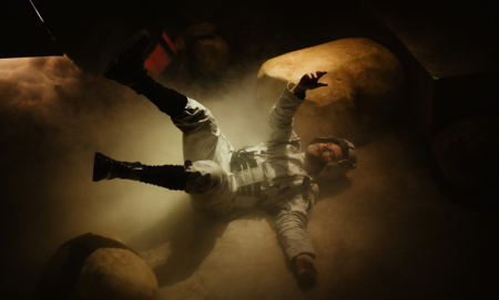 Na zdjęciu aktorzy w spektaklu Mały Książę