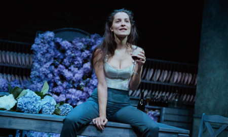 Na zdjęciu aktorzy w spektaklu Panna Julie