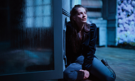 Na zdjęciu aktorzy w spektaklu Panna Julie