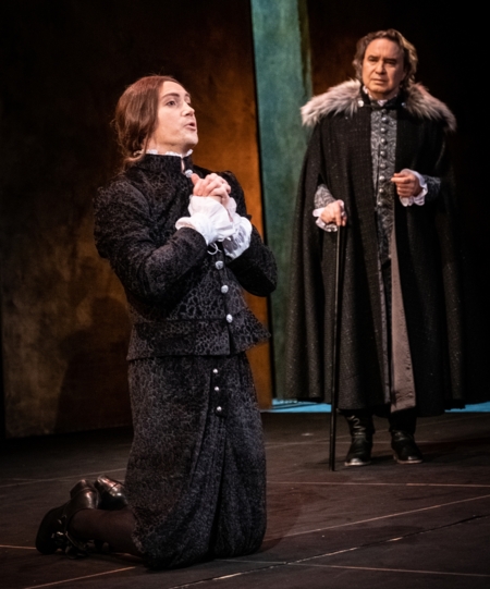 Na zdjęciu aktorzy w spektaklu Don Juan