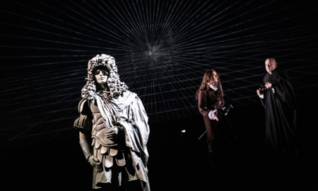 Na zdjęciu aktorzy w spektaklu Don Juan