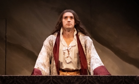 Na zdjęciu aktorzy w spektaklu Don Juan