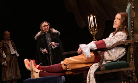 Na zdjęciu aktorzy w spektaklu Don Juan