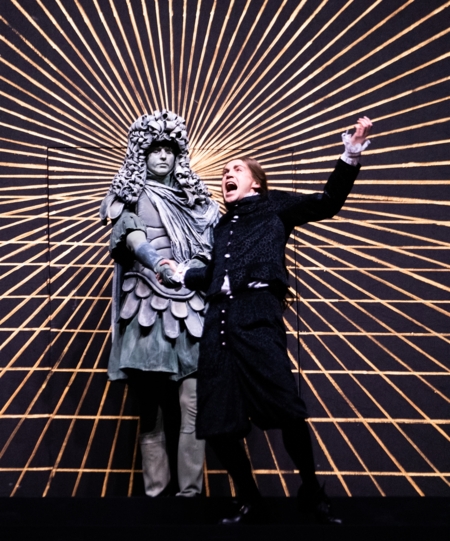 Na zdjęciu aktorzy w spektaklu Don Juan