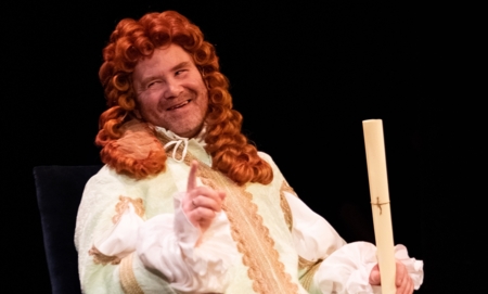 Na zdjęciu aktorzy w spektaklu Don Juan