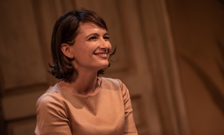 Na zdjęciu aktorzy w spektaklu Deprawator