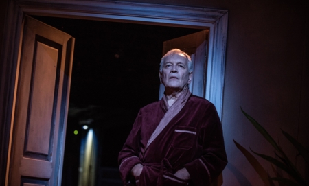 Na zdjęciu aktorzy w spektaklu Deprawator