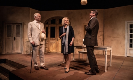 Na zdjęciu aktorzy w spektaklu Deprawator