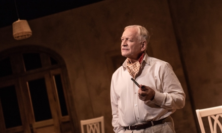 Na zdjęciu aktorzy w spektaklu Deprawator