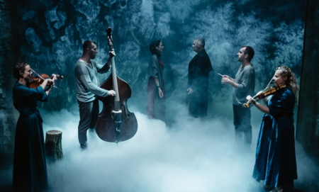 Na zdjęciu aktorzy w spektaklu Cztery pory miłości