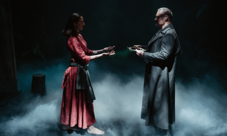 Na zdjęciu aktorzy w spektaklu Cztery pory miłości