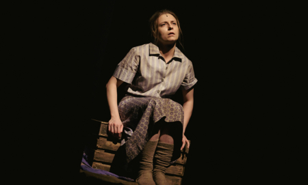 Na zdjęciu aktorki w spektaklu Czekając na dzień