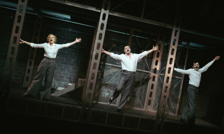 Na zdjęciu aktorzy w spektaklu Charków Charków