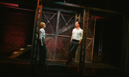 Na zdjęciu aktorzy w spektaklu Charków Charków