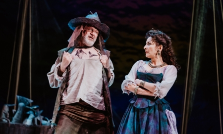 Na zdjęciu aktorzy w spektaklu Awantura w Chioggi