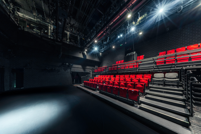 Na zdjęciu widownia sceny kameralnej Teatru Polskiego